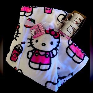 Hello Kitty Plush Throw